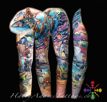 Tattoos - Calvin and Hobbes sleeve - 119719